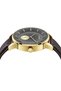 Men's Stainless Steel Gold Watch, Brown Leather | Trnda-43g - 3