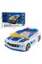 Police Car Theme Toy for Kids Simulation Steering Wheel Game – Electronic Pretend Driving Controller with Sound & Lights | Interactive Car Seat Travel Toy for Kids 3+ Years | Co-Pilot Racing G