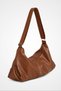 Smooth Taba Large Size Casual Women's Shoulder Bag - Crossbody Daily Bag with Adjustable Strap - 4