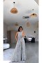 White Polka Dot Wide Leg Viscose Jumpsuit - 3