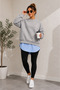 Women's Buttoned Half Shirt