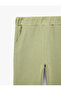 Cotton Basic Sweatpants with Pockets and Elastic Waist - 6