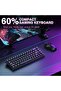 لوحة مفاتيح ألعاب ميكانيكية WIN60 HE مع كابل، مفاتيح مغناطيسية بتقنية Hall Effect، زر تشغيل سريع، A - 7