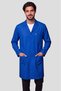 Men's Shirt Collar Long Length Light Blue, Smoked, Burgundy, Cobalt blue, Navy Blue Alpaca Doctor and Teacher Coat