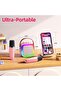 Mini Karaoke Machine for Kids, Top Birthday Gift Pick for Girls Ages 3, 4, 5, 6, 7, 8, 9, - 6