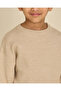 Boys Beige Round Neck Pullover - 4