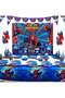 Spideman Birthday Party Supplies, 178 Pcs Spideman Party Decorations & Tableware Sets - Spideman cake Toppers Balloons Backdrops Cups etc. Spideman Themed Birthday Party Decorations for Kids