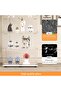 LFT HUIMEI2Y 4-Tier Glass Display Cabinet with LED&Lock, Display Case White | Double-Door Glass Showcase Lockable for Collectibles, Figures, and Decor; Curio Cabinet for Living Room, Bedroom, Office - 6