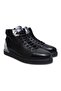 Black Color Lace-Up Genuine Leather Men's Boots
