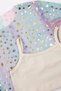 Girl's Tulle Crop Top, Multi-Colored. - 5
