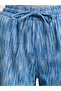 Women Bessie Textured Denim Wide Leg Jeans - 5