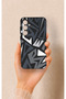 Samsung S23Fe Compatible Geometric Block Pattern Silicone Case - 4