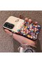 Samsung Galaxy A14 5g Compatible Silicone Edge Hard Back Case Couple Phone Case with Floral Pattern - 2