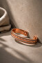 Lunavera – 100% Pure Copper Magnetic Women's Bracelet with Wave Pattern, Modern and Elegant Design - 4