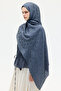Naia Jacquard Shawl Chain Pattern - Anthracite - 4