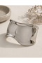 Silver Wide Wavy Steel Handcuff Bracelet – Modern Design