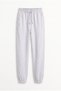 Women's High Waist Elastic Waist Lace-Up Pocketed Elastic Cuffs Baggy Jogger Sweatpants Po-3051
