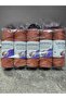 Polyester Macrame 500Gr, 5-Pack (100Gr-140Mt Each) No. 3. 2mm Supla, Bag and Accessory Thread 118 Cinnamon