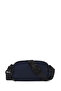 حقيبة يد رجالية من القماش الصغير بحزام طويل باللون الأزرق الداكن من D-Pack 26SBD30126F