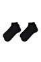 Set of 2 Cotton Blended Lycra Flexible Plain Sports Socks - 2