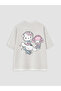 Gray Hello Kitty Printed Girls' Soft Touch Set - 7