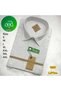 Men's Linen Cotton Shirt Double Pocket Long Sleeve Comfortable Fit Shirt - 2
