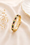 Zircon Stone Steel Handcuffs