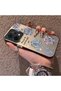 Oppo Reno 14F 5g Compatible Silicone Edge Hard Back Case Floral Pattern Couple Phone Case - 2
