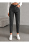 Julia Milano Mom Jeans Daily Wear Casual Comfort Boyfriend Women's Pants Smoked New Season(2026)