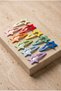 Girl's 10-Piece Starry Ecru Pencil Buckle Set - 2