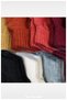 2024 New Five-Finger Angora Gloves Solid Color (50% Viscose 40% Polyamide 10% Angora) - 5