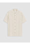 Nevavm Striped Linen Blend Boys' Shirt with a Difference - 2