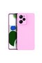 Poco X5 Pro Compatible Silicone Case - Pastel Color Tone Flexible Cover with Camera Protection - Pink