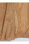 Lcw Kids Brown Suede Look Shirt Collar Girls' Coat - 3
