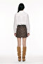 Padded Buttoned Shirt Ecru - 5