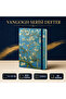 Van Gogh Series 14X20 cm Hard Cover Lined Notebook – 80 Sheets, Elastic Artistic Design