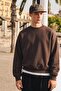 Men's Casual Crew Neck Coffee Basic Sweatshirt - 5
