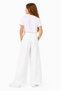 Girl's Street Comfort Wide Leg Loose Cut High Waist Linen Trousers 2582 - 3