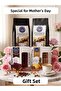 Mother's Day Special Copper Coffee Pot Gift Set with 2 Turkish Delights + Espresso Coffee + Filter Coffee, Stylish Boxed Set - 5