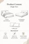 Premium Wellsoft Silicone Filled Single Duvet + Pillowcase Set - Sleeping Set - 3