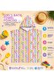 Marte Kids Girls' Hooded Beach & Bath Poncho - 4