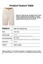 Women's Off-White 7S6-101 High Rise Tapered Leg Fit Denim Jean - 6