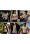 Men's Halter Neck Slimfit Corded Fabric Athlete Stretch Fabric Athlete - 3