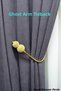 Ghost System Special Design Stone Curtain Tieback Mounted on Cornice