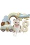 Bal10 Latex Balloon Rainbow Airplane Police Car Teddy Bear Birthday Balloon Set Age-8