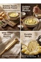 Gold Color Stainless Steel Potato Masher Flat Handle Puree Maker - 4
