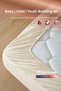 100% Cotton Poplin Baby Duvet Cover Set 3 Pieces Duvet Cover Set with Elastic Sheet 80X140 - 4