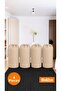 4 Pieces Beige Drawstring Storage Bag Xlarge 86X62 cm - Moving Bag - Quilt Pillow Laundry Storage Bag