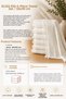 Eliza |   6 Pieces 50X90Cm Laced Kitchen Towel Set |   Dowry Lace Detailed Towel |   Hand Towel |   Kitchen Towel |   Towel |   Hand and Face Towel - 2