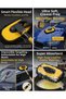 Tile Floor Cleaning Mop Telescopic Extendable and Shortening Mop with Lock System Floor Cleaning Mop Floor and Wall Cleaning Mop Premium Ultra Soft Absorbent Mop Cami Mop Glass Cleaning Mop Yellow - Black - 2